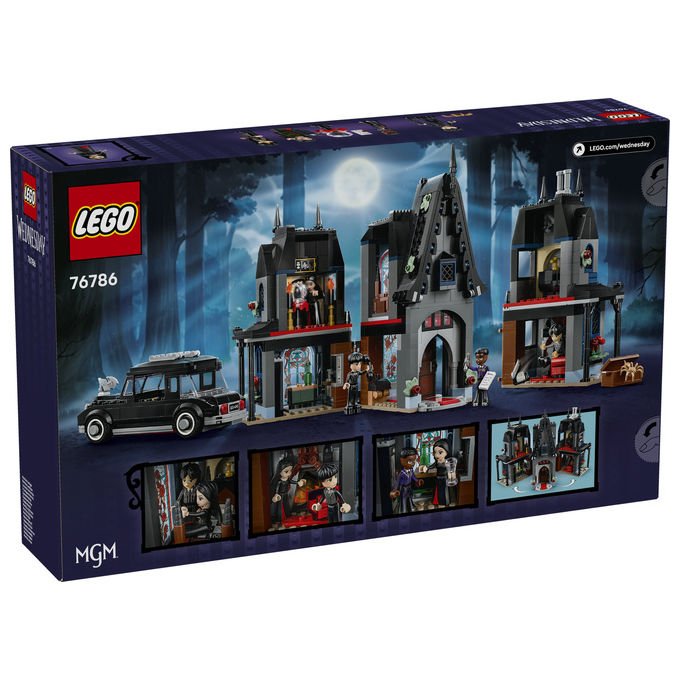 Lego 76786 Il Cottage di Morticia Set Costruzioni 1002 pezzi Da 10 anni colore Grigio