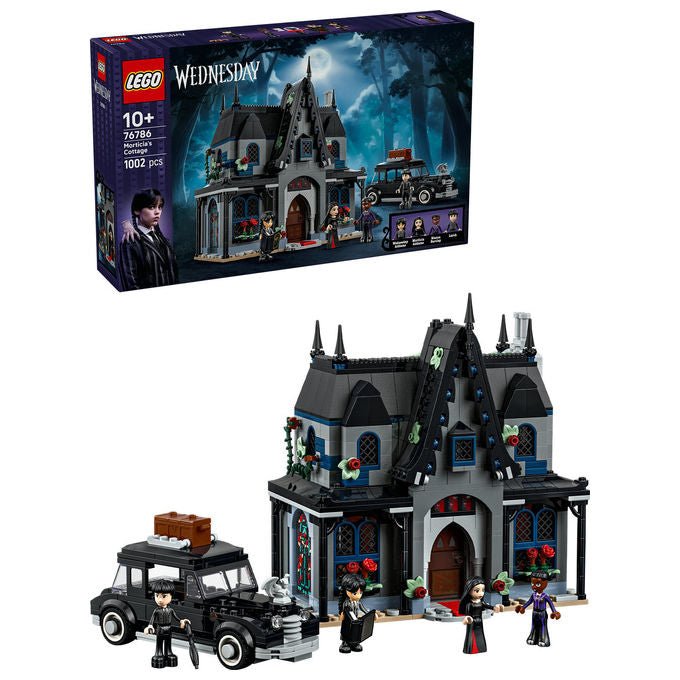 Lego 76786 Il Cottage di Morticia Set Costruzioni 1002 pezzi Da 10 anni colore Grigio