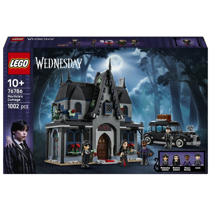 Lego 76786 Il Cottage di Morticia Set Costruzioni 1002 pezzi Da 10 anni colore Grigio