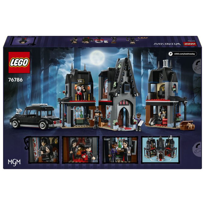 Lego 76786 Il Cottage di Morticia Set Costruzioni 1002 pezzi Da 10 anni colore Grigio
