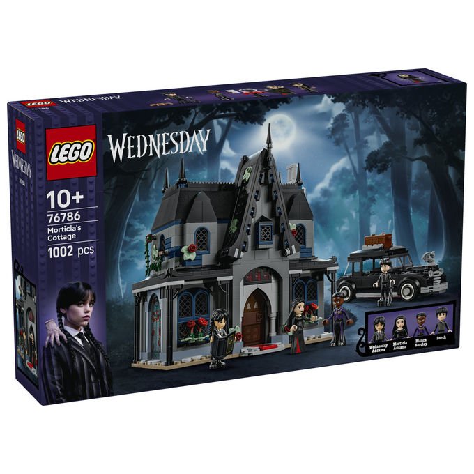 Lego 76786 Il Cottage di Morticia Set Costruzioni 1002 pezzi Da 10 anni colore Grigio