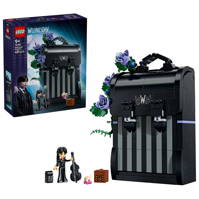 Lego 76787 Wednesday Set di Costruzione per Bambine 8-11 Anni colore Nero