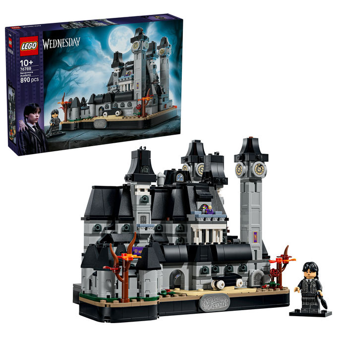 Lego 76788 LEGO Wednesday Set da costruzione con 890 pezzi per bambini 10+ colore Multicolore