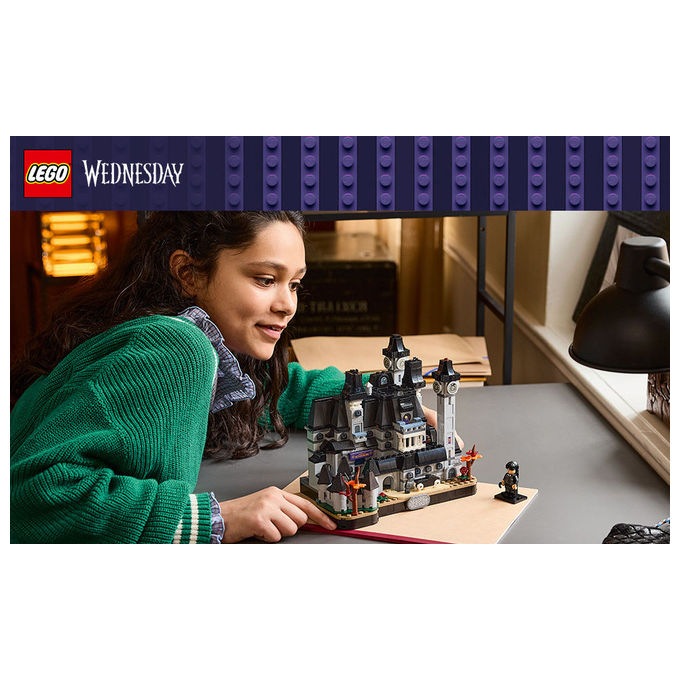 Lego 76788 LEGO Wednesday Set da costruzione con 890 pezzi per bambini 10+ colore Multicolore