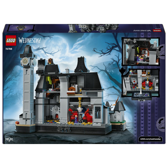 Lego 76788 LEGO Wednesday Set da costruzione con 890 pezzi per bambini 10+ colore Multicolore