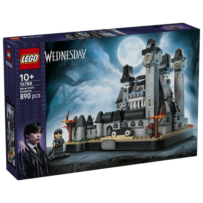 Lego 76788 LEGO Wednesday Set da costruzione con 890 pezzi per bambini 10+ colore Multicolore