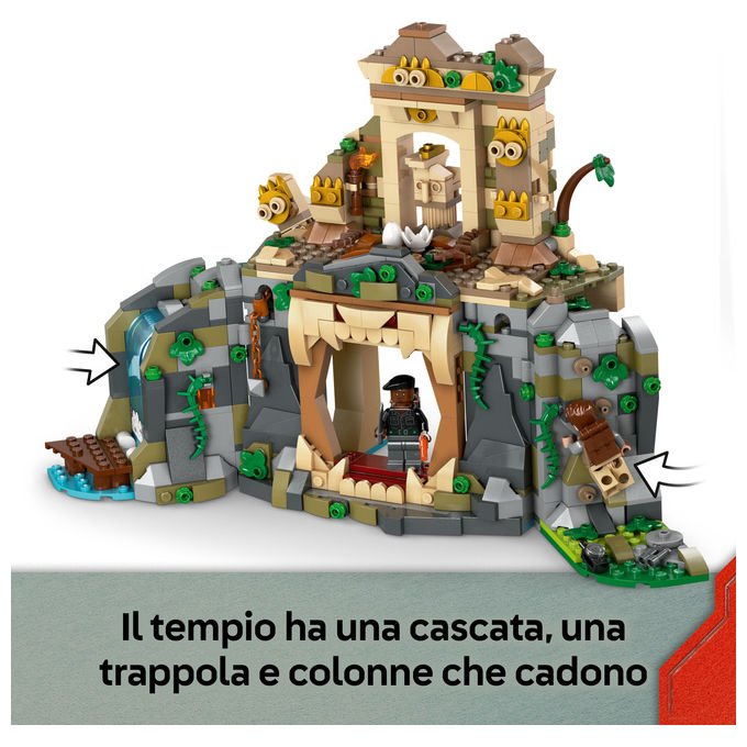 Lego 76976 Jurassic World Set di costruzione con Spinosauro e Quetzalcoatlus 984 pezzi 4 minifigure colore Multicolore