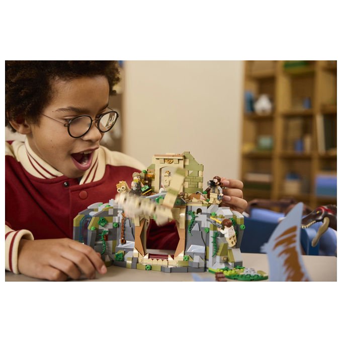 Lego 76976 Jurassic World Set di costruzione con Spinosauro e Quetzalcoatlus 984 pezzi 4 minifigure colore Multicolore