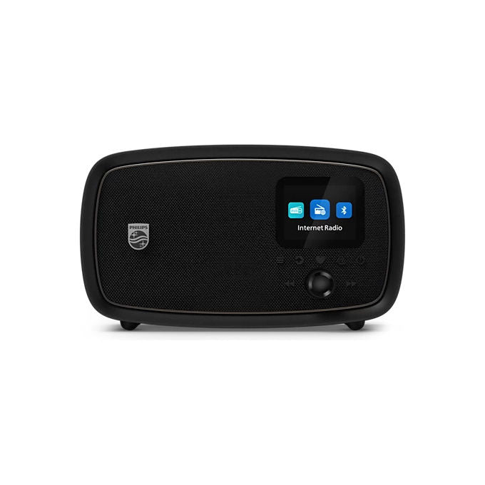 Philips TAV2500C-00 The Janet XL Radio Portatile con DAB+ FM Bluetooth IPX5 colore Nero