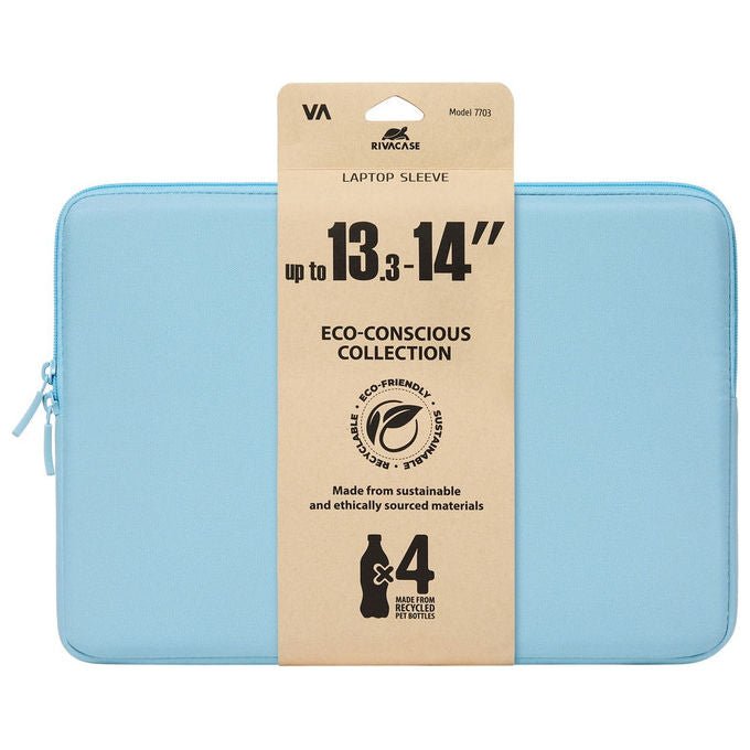 Rivacase 7703PASTELBLUE Suzuka Custodia Sleeve Universale Resistente all'acqua colore Azzurro