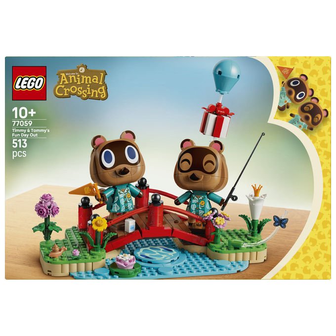 Lego 77059 Animal Crossing Set da Costruzione con 2 Personaggi Snodabili e 513 Pezzi colore Multicolore