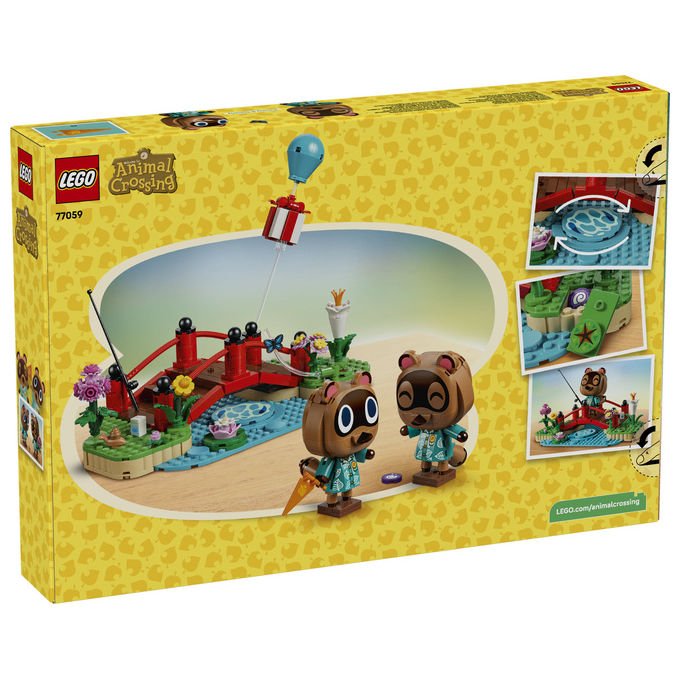 Lego 77059 Animal Crossing Set da Costruzione con 2 Personaggi Snodabili e 513 Pezzi colore Multicolore