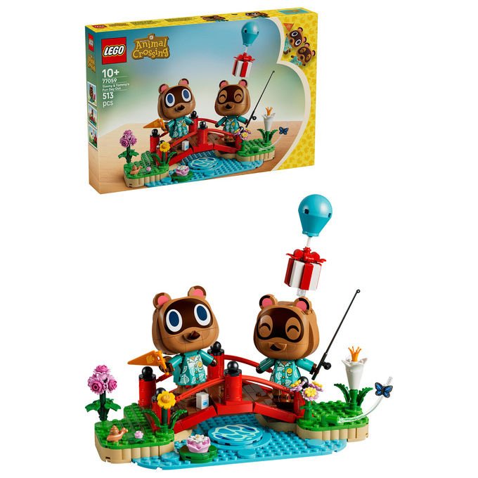 Lego 77059 Animal Crossing Set da Costruzione con 2 Personaggi Snodabili e 513 Pezzi colore Multicolore