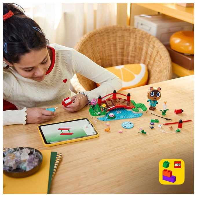 Lego 77059 Animal Crossing Set da Costruzione con 2 Personaggi Snodabili e 513 Pezzi colore Multicolore