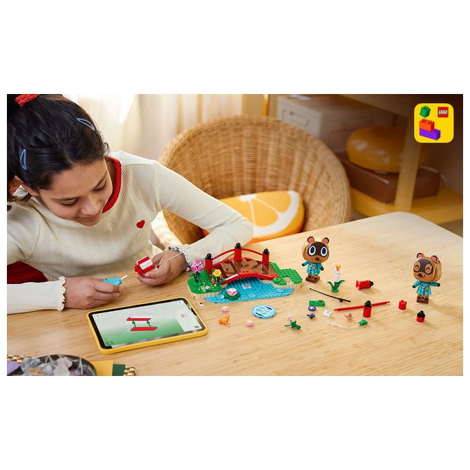 Lego 77059 Animal Crossing Set da Costruzione con 2 Personaggi Snodabili e 513 Pezzi colore Multicolore