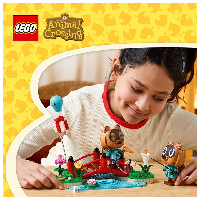 Lego 77059 Animal Crossing Set da Costruzione con 2 Personaggi Snodabili e 513 Pezzi colore Multicolore