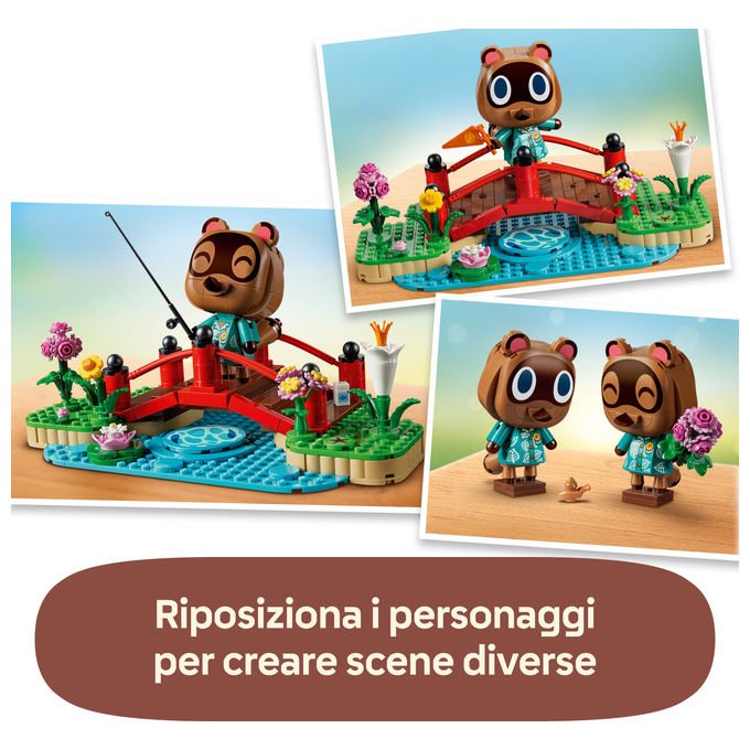 Lego 77059 Animal Crossing Set da Costruzione con 2 Personaggi Snodabili e 513 Pezzi colore Multicolore