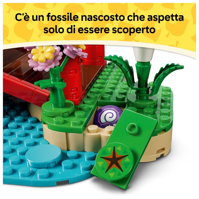 Lego 77059 Animal Crossing Set da Costruzione con 2 Personaggi Snodabili e 513 Pezzi colore Multicolore