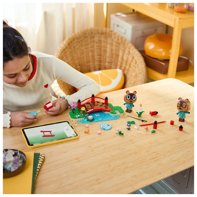 Lego 77059 Animal Crossing Set da Costruzione con 2 Personaggi Snodabili e 513 Pezzi colore Multicolore