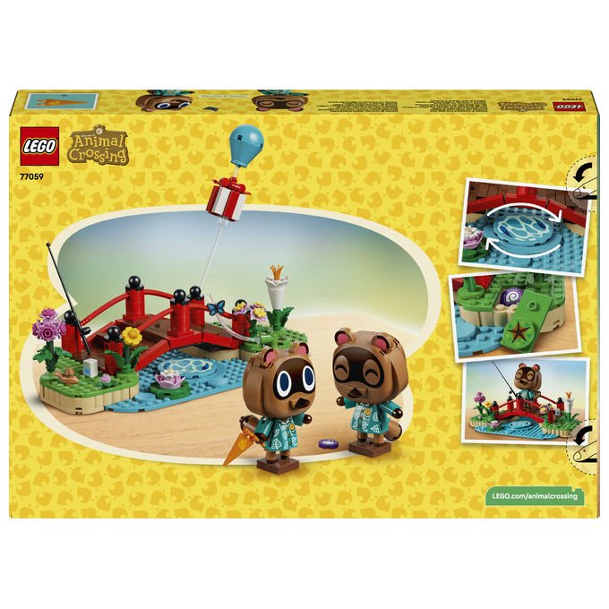 Lego 77059 Animal Crossing Set da Costruzione con 2 Personaggi Snodabili e 513 Pezzi colore Multicolore