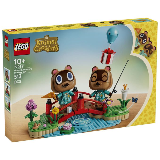 Lego 77059 Animal Crossing Set da Costruzione con 2 Personaggi Snodabili e 513 Pezzi colore Multicolore