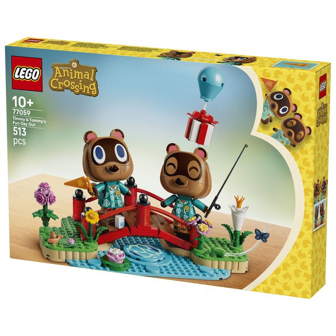 Lego 77059 Animal Crossing Set da Costruzione con 2 Personaggi Snodabili e 513 Pezzi colore Multicolore