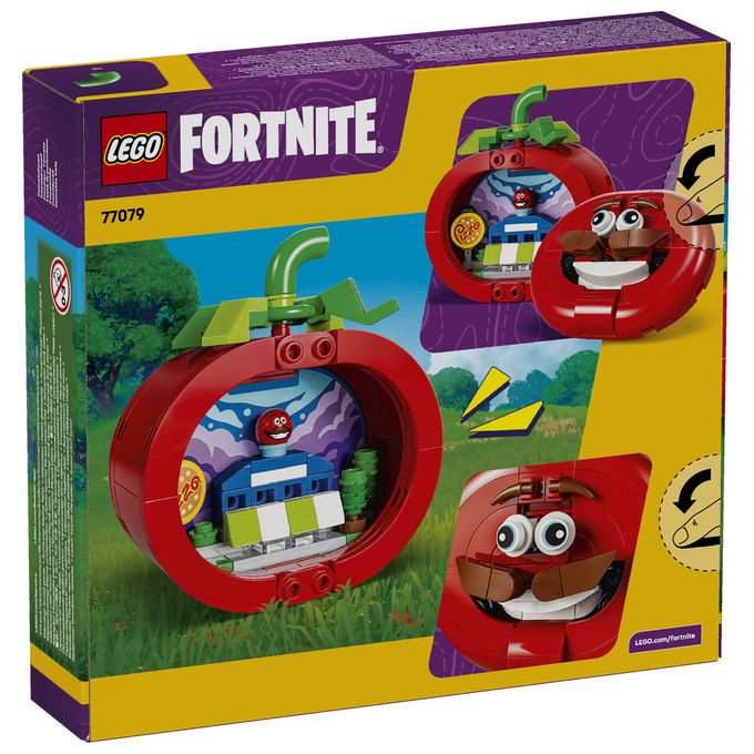 Lego 77079 Fortnite Testa di Pomodoro Set Costruibile 210 Pezzi con Ristorante Miniatura e Oggetto In-Game