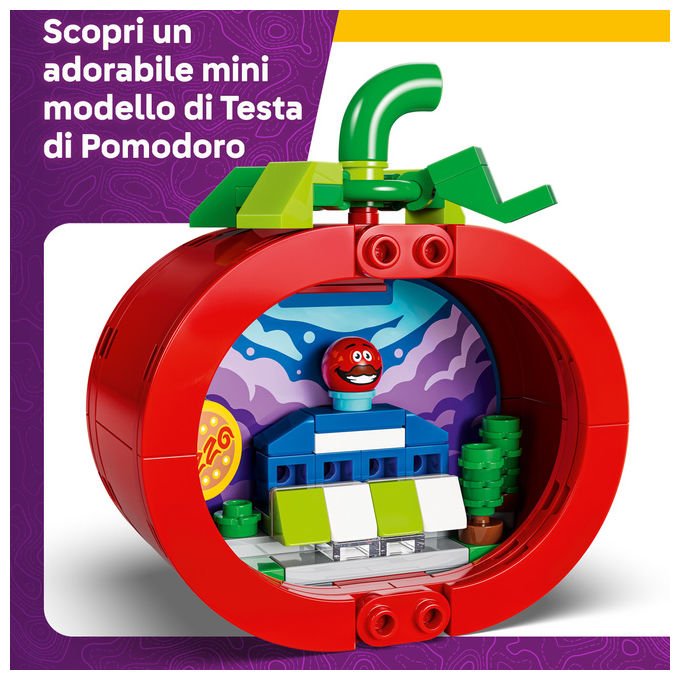 Lego 77079 Fortnite Testa di Pomodoro Set Costruibile 210 Pezzi con Ristorante Miniatura e Oggetto In-Game