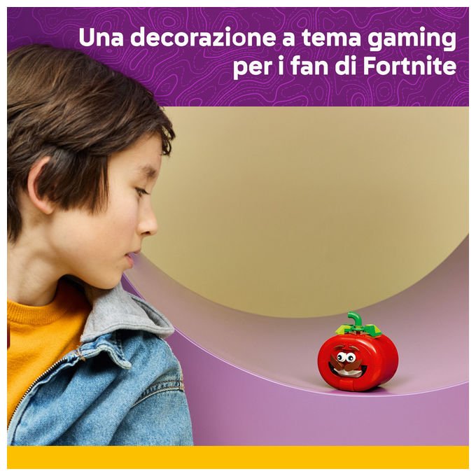 Lego 77079 Fortnite Testa di Pomodoro Set Costruibile 210 Pezzi con Ristorante Miniatura e Oggetto In-Game