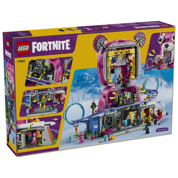 Lego 77082 Fortnite Tana Strana Set Costruzioni 1963 Pezzi 6 Minifigure per Bambini da 12 Anni