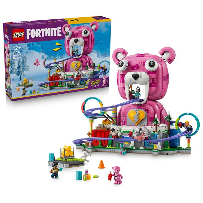 Lego 77082 Fortnite Tana Strana Set Costruzioni 1963 Pezzi 6 Minifigure per Bambini da 12 Anni