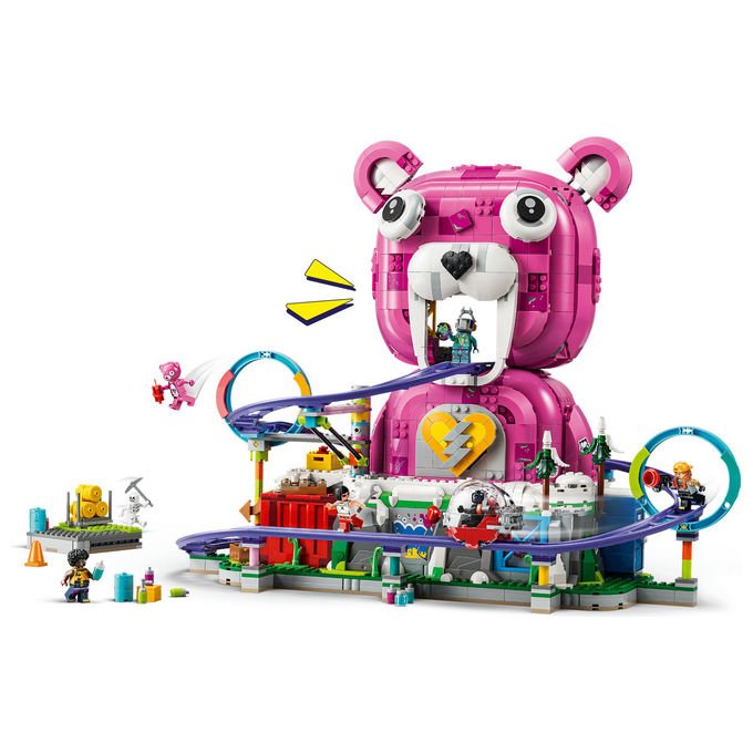 Lego 77082 Fortnite Tana Strana Set Costruzioni 1963 Pezzi 6 Minifigure per Bambini da 12 Anni