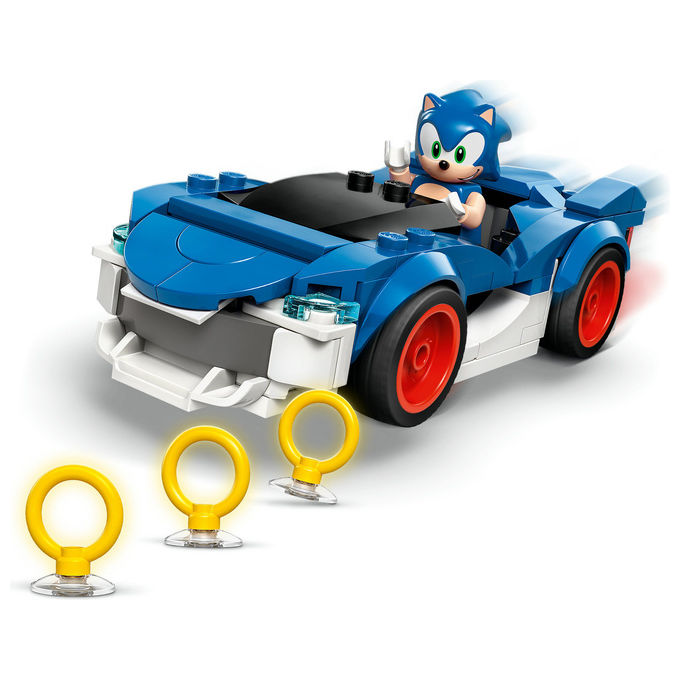 Lego, Sonic Speedster Lightning 77117, Auto da Corsa, Sonic the Hedgehog