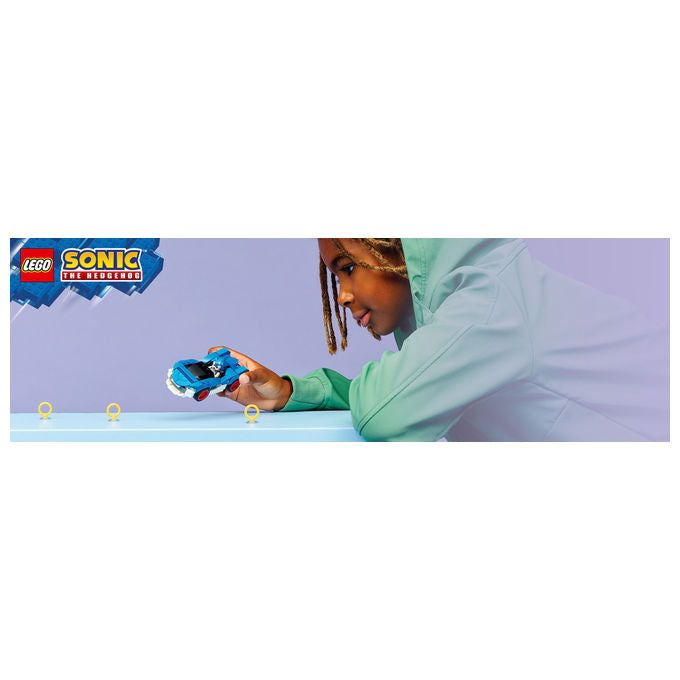 Lego, Sonic Speedster Lightning 77117, Auto da Corsa, Sonic the Hedgehog