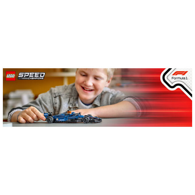 Lego 77249 Speed Champions Auto da Corsa F1 Williams Racing FW46 Set Costruzione 263 Pezzi con Minifigure Pilota