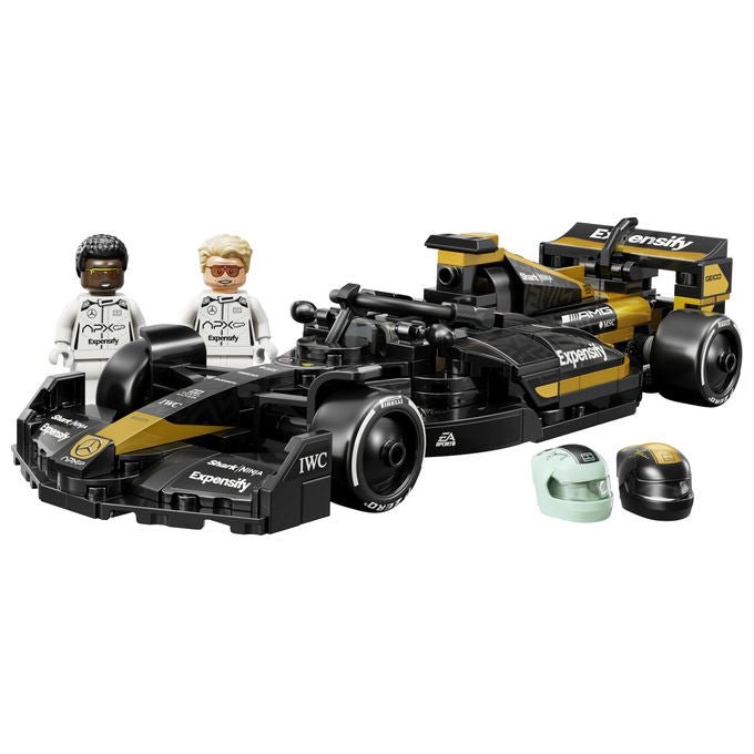 Lego 77252 Speed Champions Auto da Corsa Team APXGP di F1: Il Film 268 pezzi 2 minifigure colore Nero