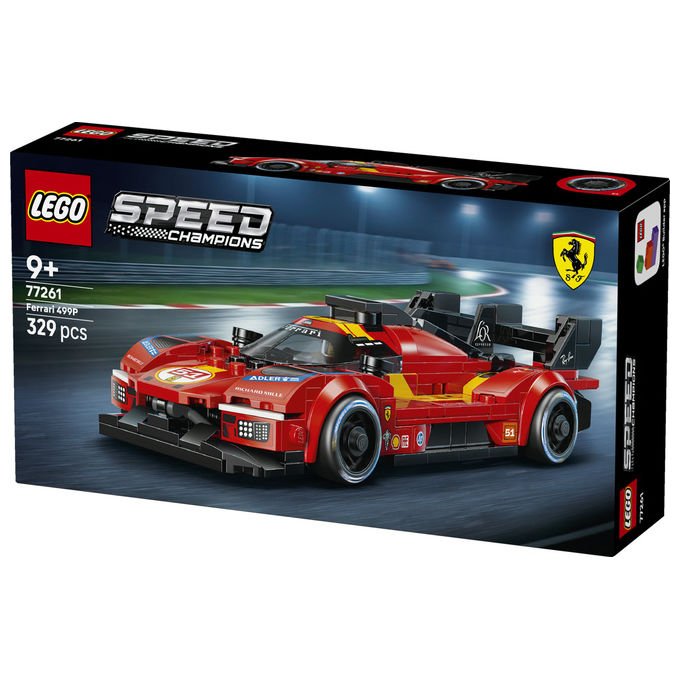 Lego 77261 Speed Champions Set costruzioni Ferrari 499P con Minifigure Pilota 329 pezzi da 9 anni