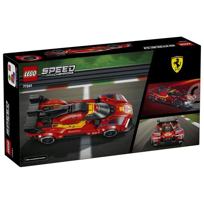 Lego 77261 Speed Champions Set costruzioni Ferrari 499P con Minifigure Pilota 329 pezzi da 9 anni