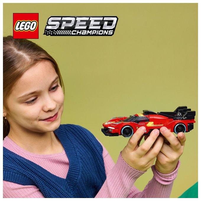 Lego 77261 Speed Champions Set costruzioni Ferrari 499P con Minifigure Pilota 329 pezzi da 9 anni