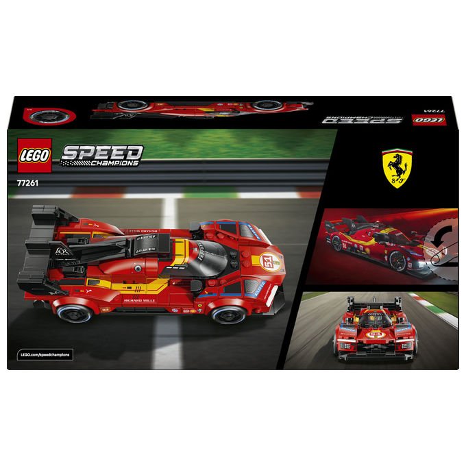 Lego 77261 Speed Champions Set costruzioni Ferrari 499P con Minifigure Pilota 329 pezzi da 9 anni