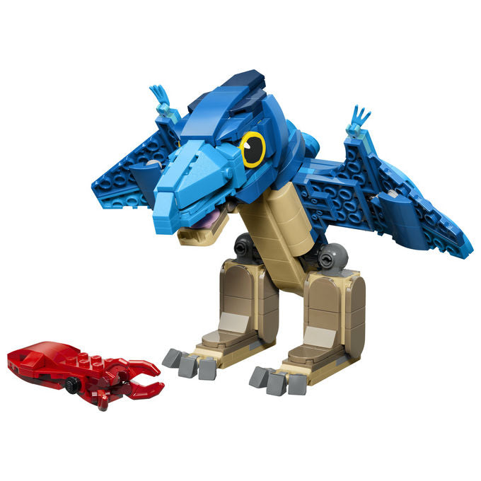 Lego 77977 Dinosauro Bebe' Pteranodonte Set da Costruzione con 373 Pezzi e Calamaro Rosso colore Multicolore