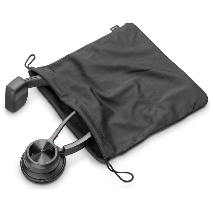 Poly 218471-02 Voyager 4310 UC Auricolare Mono Wireless con Bluetooth USB-A e Base di Ricarica colore Nero