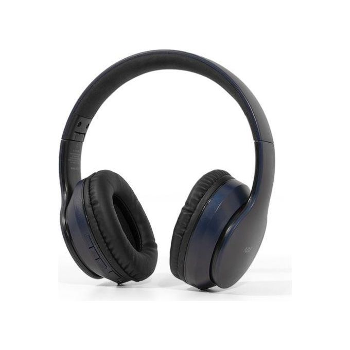 Adj 780-00054 Deep Plus Cuffie Bluetooth 5.0 Over Ear con Microfono Vivavoce Incorporato Controllo Volume Blu