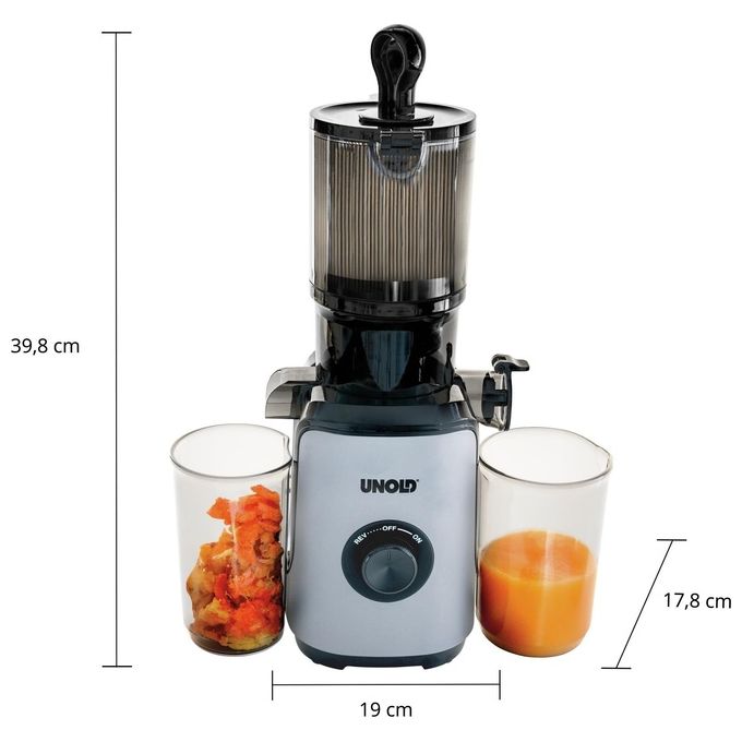 Unold 78275 SLOW JUICER SAM Estrattore di succo 300 W 80 rpm Capacita' 0,8 L colore Antracite