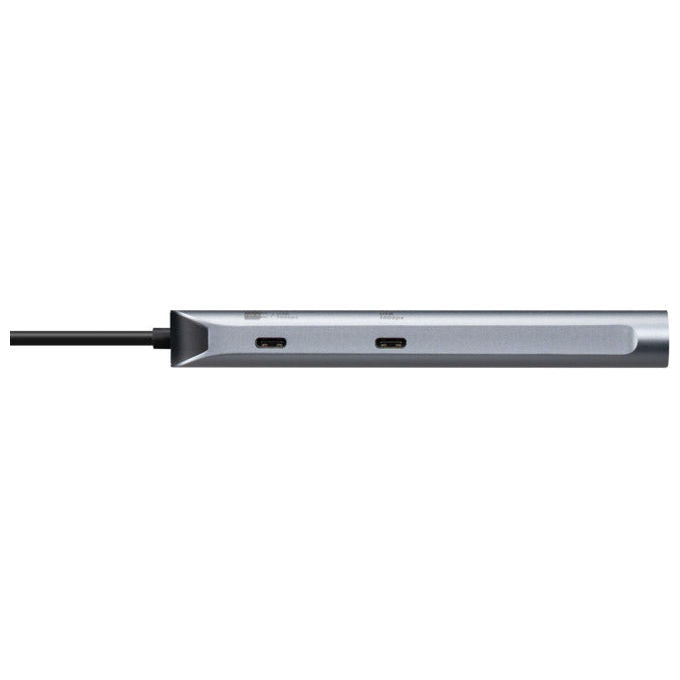 Targus DOCK427GL Docking Station USB-C Dual HDMI 4K 140W 10 Gbit-s 2x USB 3.2 Gen 2 Type-C 2x Type-A 1Gbps Ethernet colore Grigio