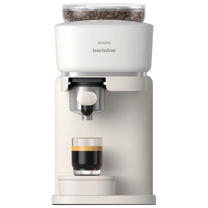 Philips BAR300-00 Baristina Macchina da caffe' Automatica con Macinacaffe' Integrato 1,2 L 16 bar 1550 W colore Bianco