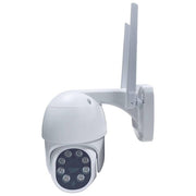 Denver IOC-224 Telecamera Dome Wi-Fi IP Full HD 1920x1080 Visione Notturna IP65 Compatibile Tuya colore Nero