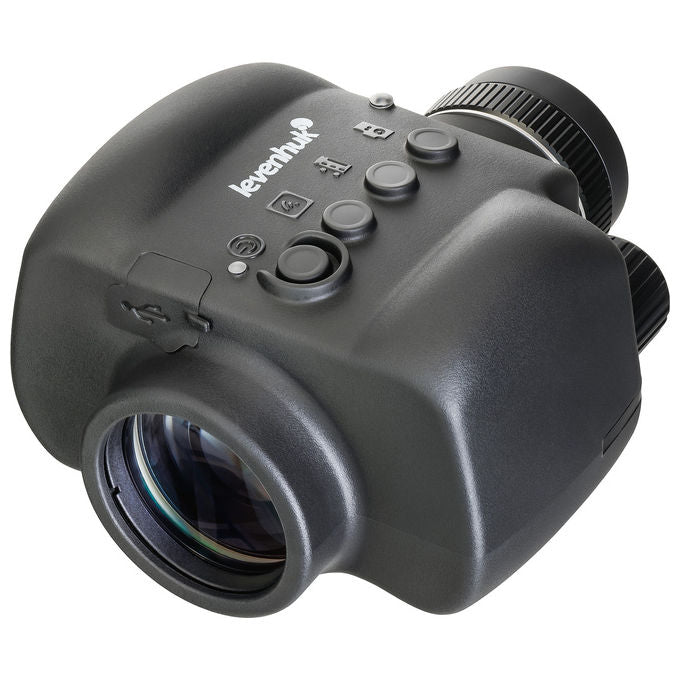 Levenhuk 5905555027890 Kelvin Snap ED Fotomonoculare Digitale 8 80x Ingrandimento 42 mm ED CMOS 16 MP Wi Fi 4000 mAh colore Nero