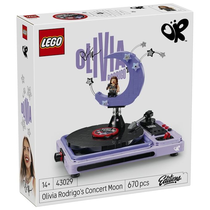 Lego 43029 Editions Set da costruzione con giradischi vinile e minifigure 670 pezzi colore Multicolore