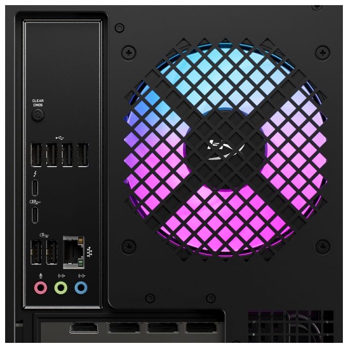 HP E4EU2EA OMEN MAX 45L PC Gaming Intel Core Ultra 9 285K 32 GB DDR5 6800 MHz NVIDIA GeForce RTX 5070 12 GB GDDR7 Wi-Fi 7 Bluetooth 6.0 Tower colore Nero